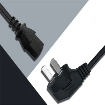 

LG06 AC85V-265V Power Cord Cable EU US UK AU Adapter 1.2M Cable 3 Prong Connector for PC Charge Power BAILE