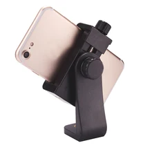 Vertical 360 rotação tripé adaptador de montagem tripé suporte para iphone x 7 plus samsung universal telefone celular clipper titular