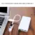 3-в-1 3-Портовый Стандартный USB 2.0 Интерфейс Splitter Внешний Удлинительный Кабель 30 см / 120 см Поддержка Windows XP / Vista 7/8 Mac OS