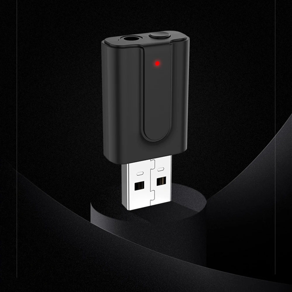 2 в 1 Bluetooth адаптер USB Bluetooth 5,0 передатчик ТВ-приемник компьютерный беспроводной аудио 3,5 мм Интерфейс