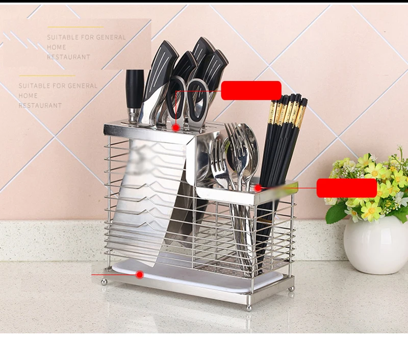 Stainless steel knife holder kitchen tool21