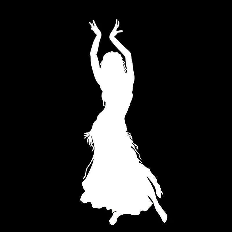 

10*4.3cm Belly Dancer Dance - Dancing Middle Car Laptop Vinyl Decal Sticker Beautiful Creativity Classic Attractive Car Styling