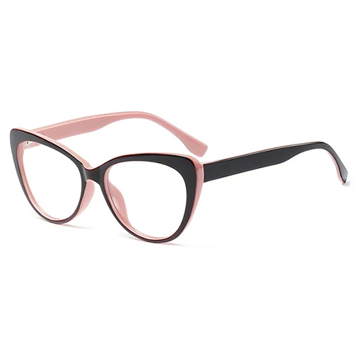 YDO новые женские очки оправа Женская мода кошачий глаз оправа ультралегкие оптические прозрачные линзы компьютерные очки для женщин - Цвет оправы: C4