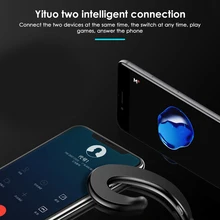Mais novo bluetooth fone de ouvido condução óssea fone sem fio bluetooth 4.1 esportes condução estéreo ruído cancell para o telefone