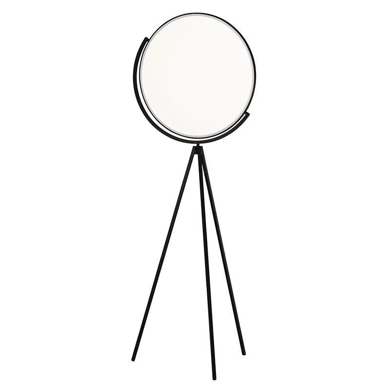 

Post modern LED Floor Lamp Classic Design Creative Floor Light Living Room Bedroom Home Hotel Black White Standing Light Fixture