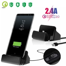 Qi настольная быстрая Беспроводная зарядка для samsung Galaxy S10 S9/S9+ S8 Note 9 8 usb зарядная подставка для iPhone 11 Pro XR XS 8 зарядное устройство