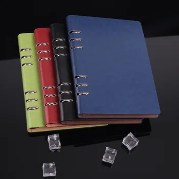 

2020 New PU Leather Notebook A6 A5 Notepad Bullet Journal Annual Planner Personal Diary Binder Pocket Organizer for Stationery