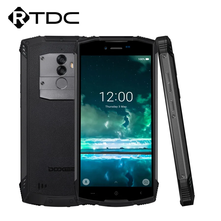 Смартфон Doogee S55 4+64ГБ 13Мп 5500 мАч водонепроницаемый в ассортименте | Мобильные