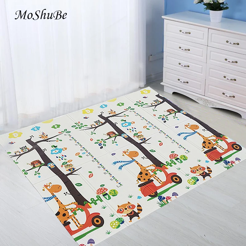 Baby Play Mat Waterproof XPE Soft Floor Playmat Foldable Crawling
Carpet Kid Game Activity Rug Folding Blanket Educational Toys