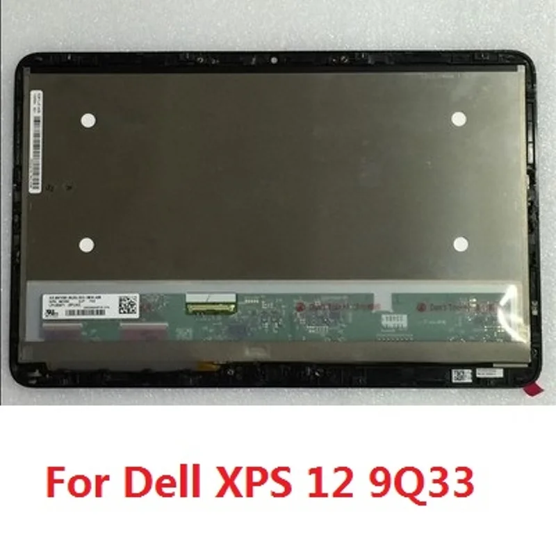 

12.5 inch LCD screen LP125WF1-SPA3 For Dell XPS 12 9Q33 LCD display screen with touch screen digitizer panel