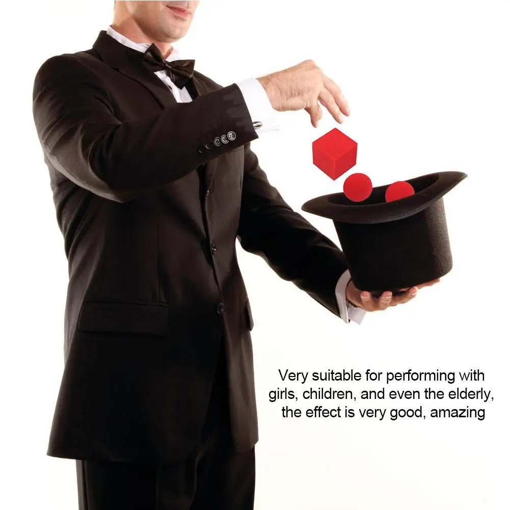 

Magic Trick Sponge Heart Love Balls Street Magic Accessories Close-up Magic Tool For Valentine Day Wedding Supplies
