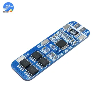 

bms 3S 18650 10A Li-ion Lithium Battery Charger Protection Board Circuit Board 10.8V 11.1V 12.6V Electric battery balancer