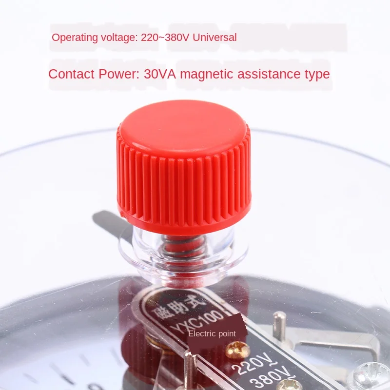 Magnétique Électrique assisté par Pression de Contact Gaug Manomètre à Contact Électrique ► Photo 3/4