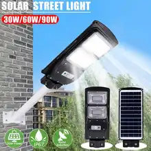 20 Вт Светодиодный Уличный настенный светильник на солнечных батареях PIR Motion наружная садовая лампа белое освещение для наружной стены или полюса в плазе