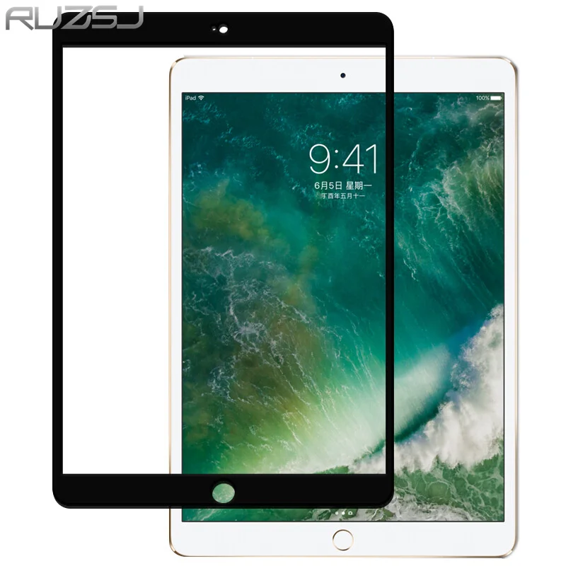 

RUZSJ 2Pcs tempered glass for ipad pro 11 10.5 9.7 screen protector for ipad air 3 2 1 mini 5 4 protective film for ipad 10.2