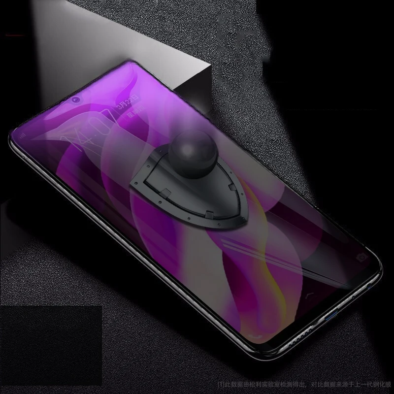 Анти-шпион Экран протектор для VIVO Y7S Y97 Y91 Y91i Y93 Y95 Y97 Y12 Y15 Y17 Y3 анти-синяя защитная пленка из закаленного стекла