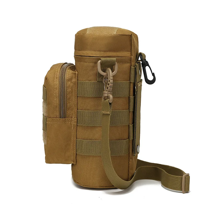 Water Bottle Hanging Pouch Outdoor Hiking Running Jogging Camping Cycling Multi-function Single Shoulder Bag Sports Backpack