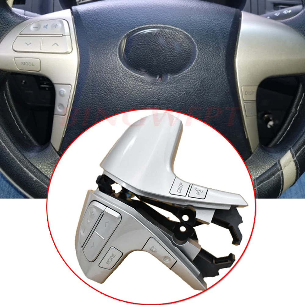 

84250-06160 Bluetooth Steering Wheel Audio Control Button Switch for Toyota Camry Corolla Hilux Vigo Highlander Innova