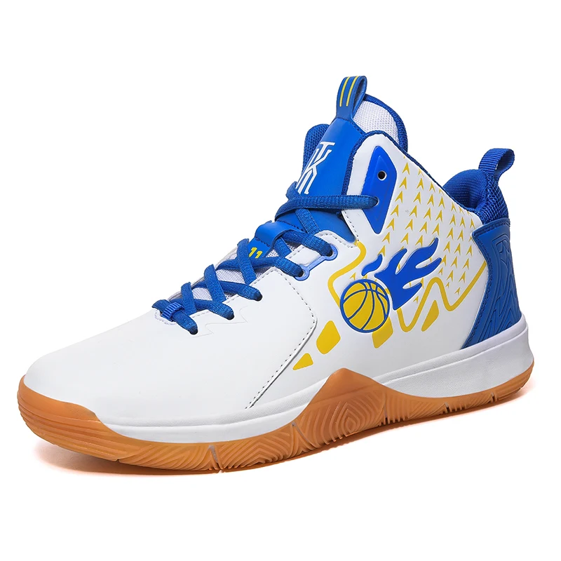 

Outdoor Men's Basketball Shoes Zapatillas Hombre Deportiva High Top Breathable Men Ankle Boots Training Sneakers Sports Shoes