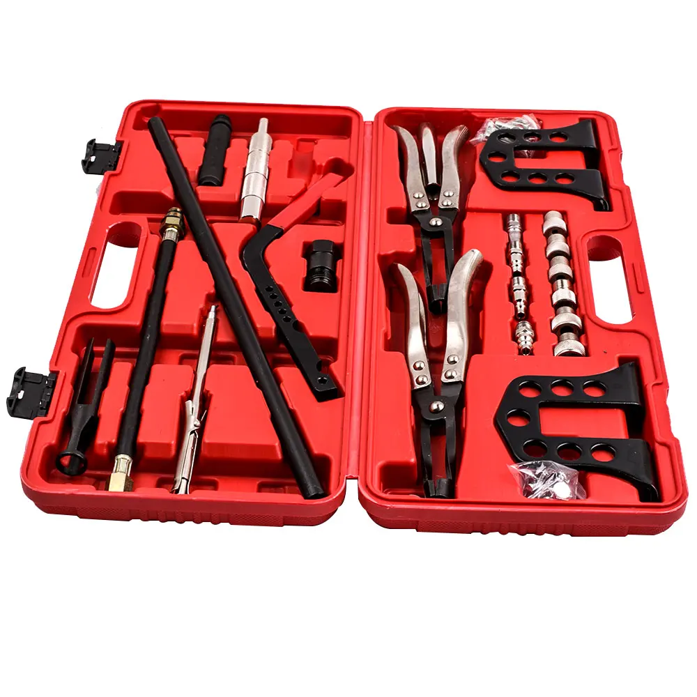 US $63.84 Cylinder Head Service Valve Spring Compressor Removal Installer 8 16 And 24 For Ohv Ohc Engine Repair Set