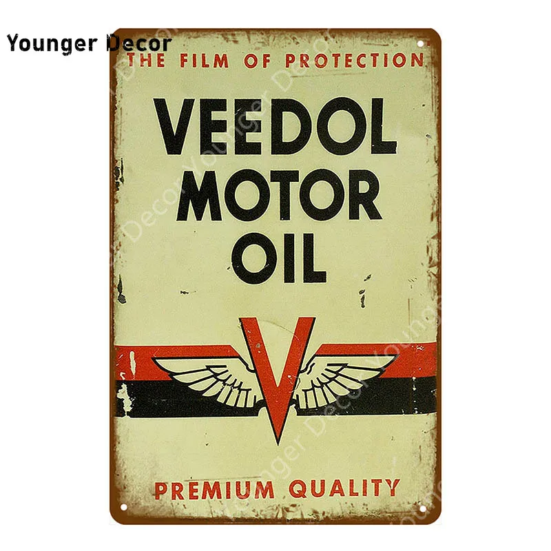 Valvoline газа залива моторное масло бензин металлические оловянные знаки винтажный