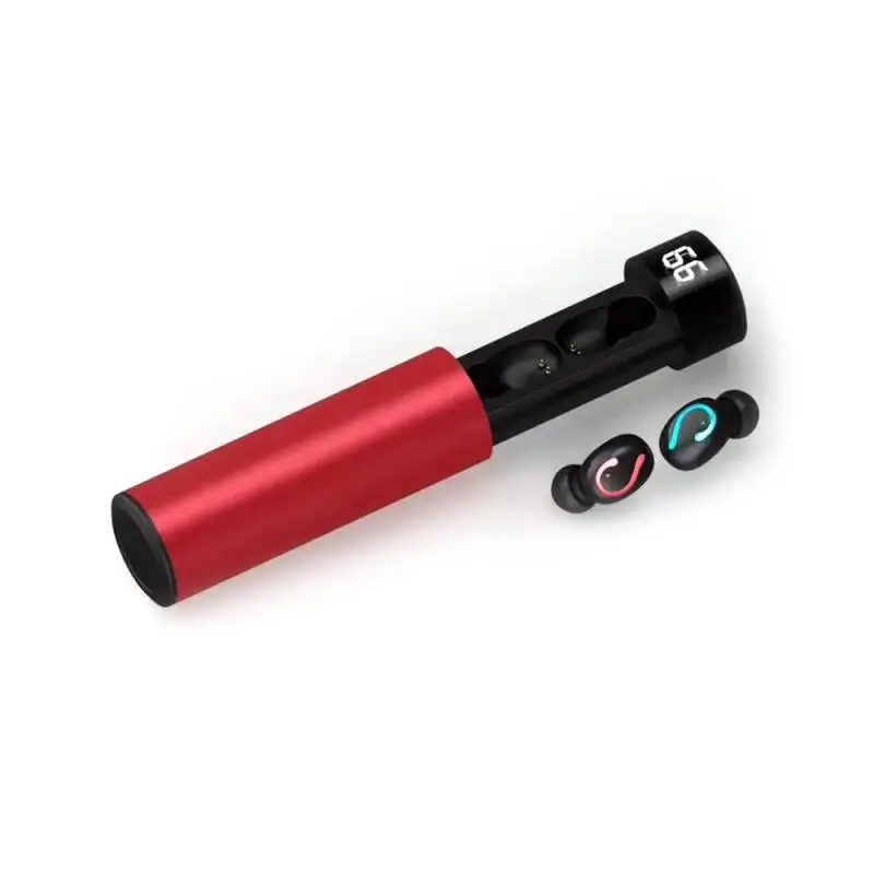 HBQ-Q67 фонарь типа тяга типа Bluetooth гарнитура 5,0 автоматическое соответствие с мобильным питанием цифровой дисплей может использоваться в качестве ограничения мощности