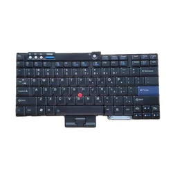 Substituição do teclado do portátil para lenovo thinkpad t60 t60p t61 r60e r61i z60 t400 r400 w500, inglês, usado