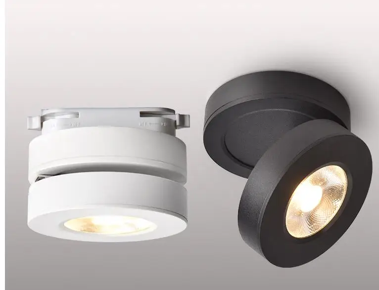 Tanie Reflektor LED świetlik salon światło punktowe Nordic z regulowanym kątem sklep