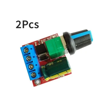 

2Pcs DC-DC 4.5V to 35V Adjustable Speed Regulator Control Governor Switch 5A 90W PWM 12V DC Motor Speed Controller Module 24V