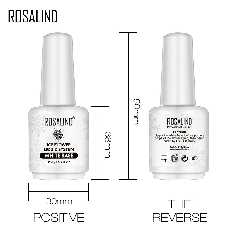 ROSALIND Гель лак для ногтей маникюра полуперманентные гибридные Лаки впитываемые