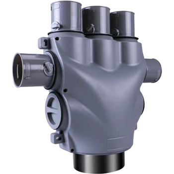 

1 pcs air supply plenum box for Air-conditioning ventilation duct return air plenum filter box Metal PP foam