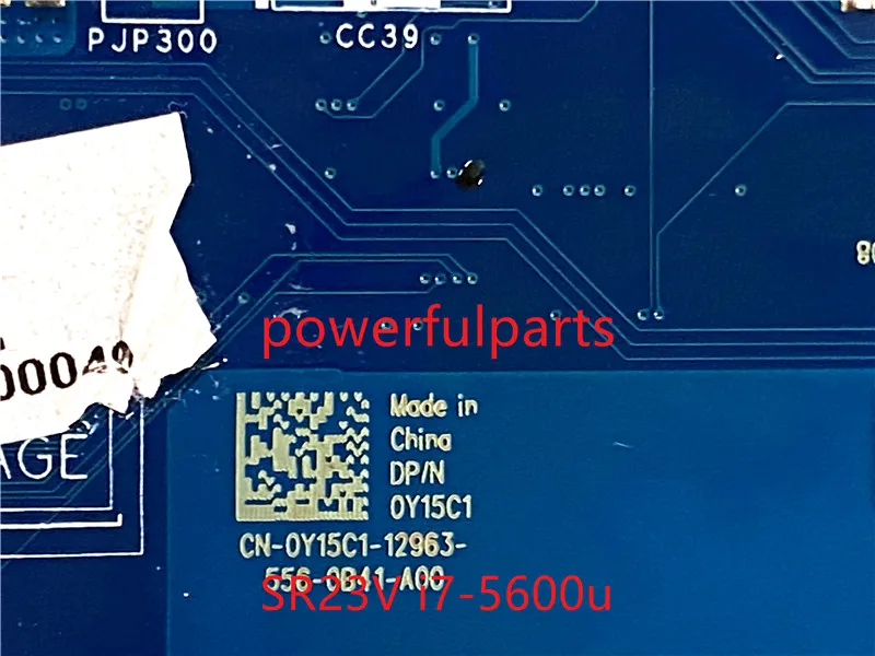 ZBU10 LA-A961P E7450 laptop motherboard For Latitude 7450 E7450 mainboard CN-0Y15C1 0Y15C1 With i7-5600U DDR3L tested ok best pc motherboard brand