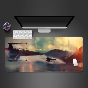 

Star Wars Handsome Fighter Design Mouse Gamer Pad Higt Quality Gaming Mousepad Fashion Mat Large Play Mats