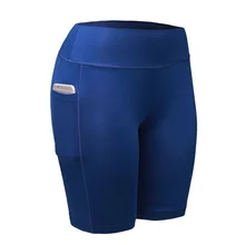 Женские спортивные штаны с высокой талией, эластичные тонкие шорты для бега, брюки для йоги и фитнеса, разноцветные шорты WHShopping