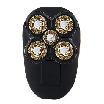 

LCD Digital Display Electric Shaver Rechargeable Hair Trimmer Practical Shaving Tool (Black, Without Lubricating Oil)