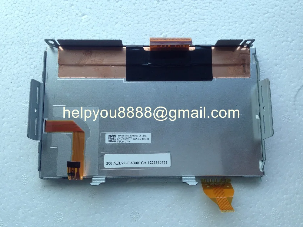 Toshiba Matsushita Display LT070CA30000 NEL75-CA3001 LCD Monitor with touch screen for Toyota Lexus DENSO car DVD navi video LTA070B2C1F LTA070B2C0F LTA070B1P1F LTA070B2C5F (1)