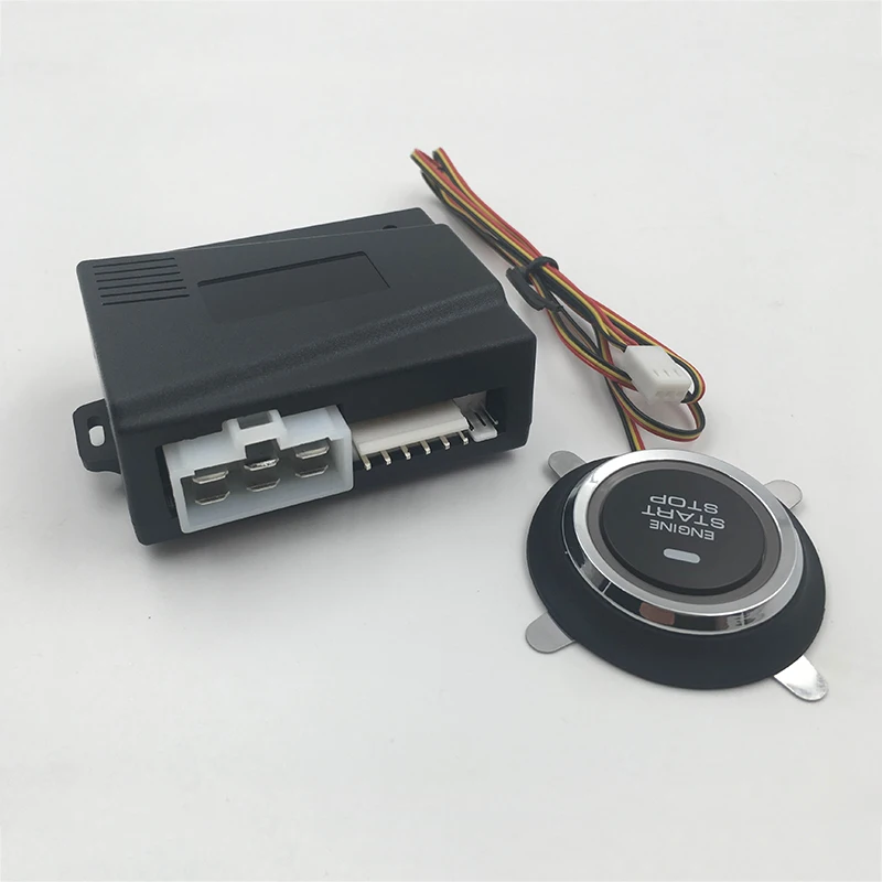 

12V Car Alarm Car Engine Push Start Button RFID Lock Ignition Starter Keyless Entry Start Stop Anti-theft System NQ-ST9001