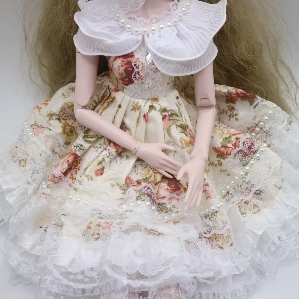 Индивидуальные BJD куклы эльф кукла DIY пластиковая кукла 24 шарнира шарнирная кукла 58 см