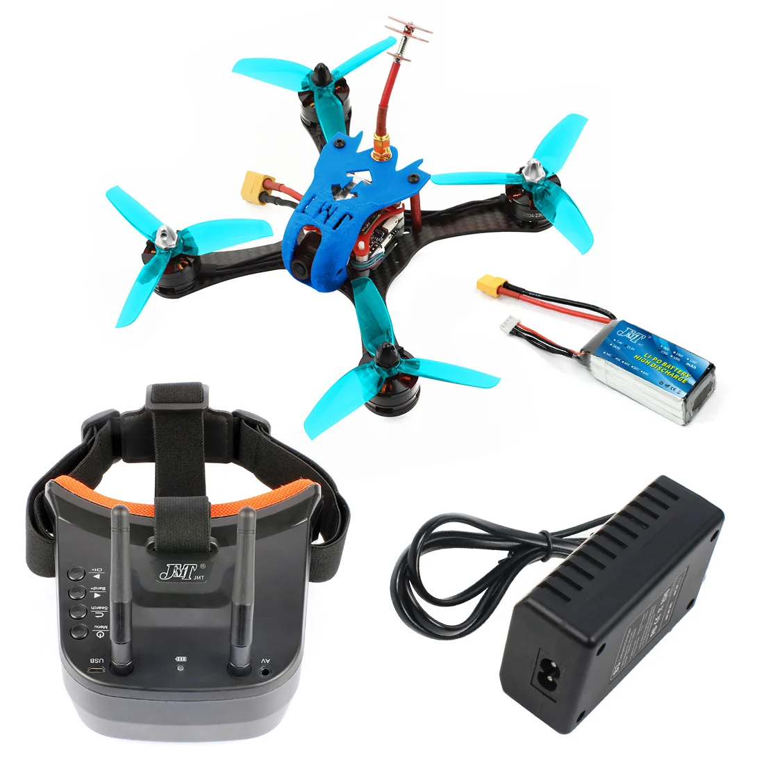 Дрокоптер FPV гоночный Дрон T180 4 дюйма 3S HD камера черепаха 800TVL BNF Betaflight F4 Pro V2 OSD RC