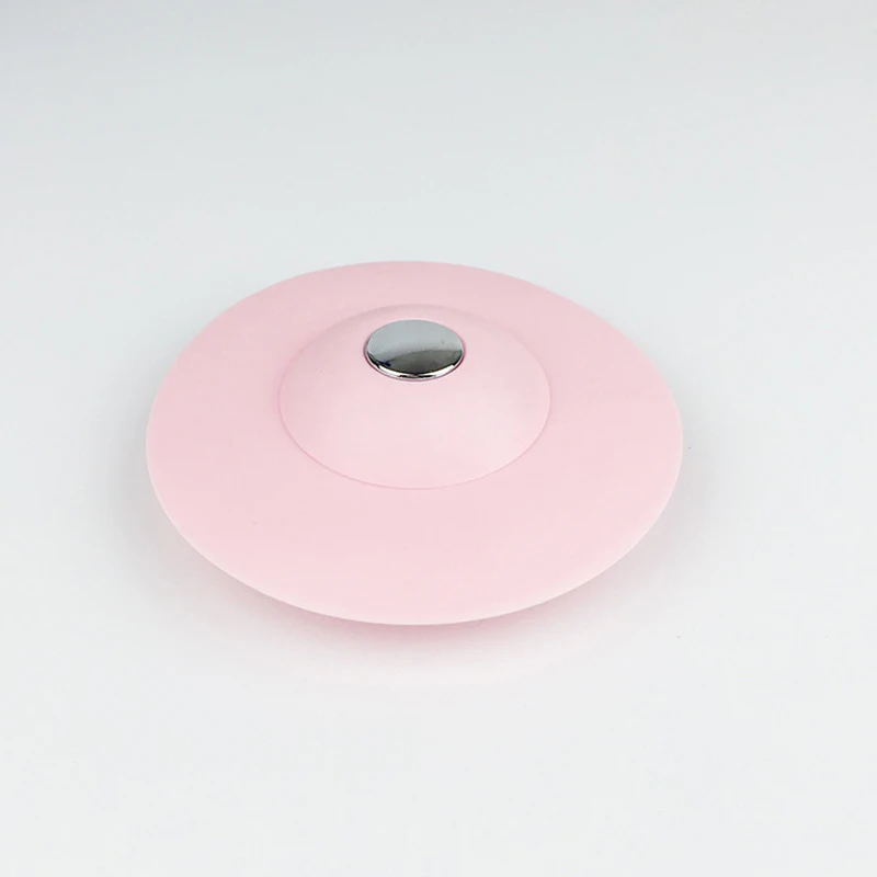 TPR Bath Tub Sink Floor Drain Stopper Hair Catcher Plug Kitchen Water Laundry 40FP12