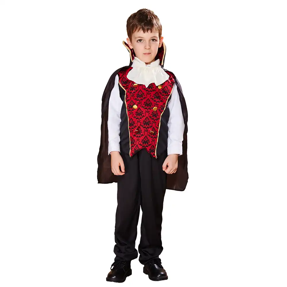 snailify scary vampire dracula cosplay boys cloak halloween