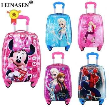 

Kids Suitcase Children Travel Trolley Suitcase wheeled suitcase for kids Rolling luggage suitcase Child Travel Luggage bags case