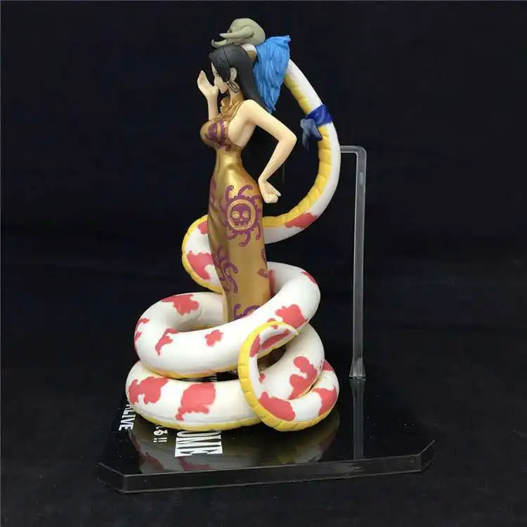

One Piece \ Navigation Purple Gold Female Emperor bo ya Hancock Snake Ji Salol May Garage Kit