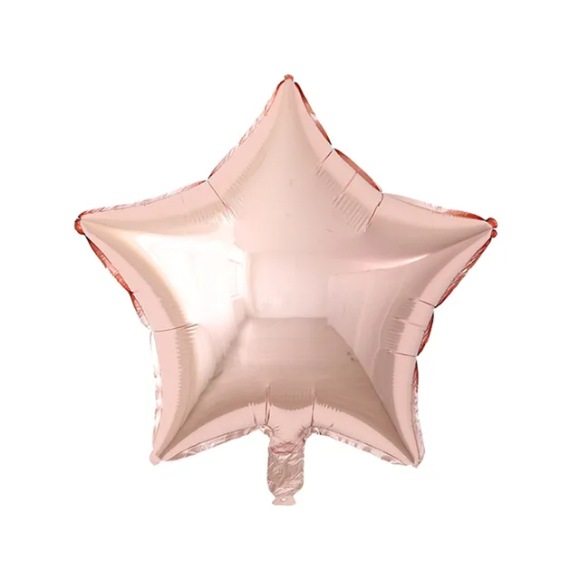 50pcs 18inch Star Heart Aluminum Balloons Inflatable Helium Balloon Birthday Party Decorations Kids Wedding Engagement  Globos as picture