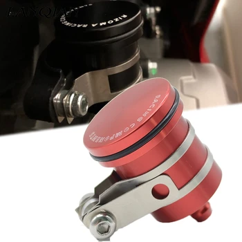 

Motorcycle Rear Brake Fluid Reservoir Clutch Tank Oil Fluid Cup Cover For Harley Softail Bmw F800gs Benelli Trk 502 Spirit Beast