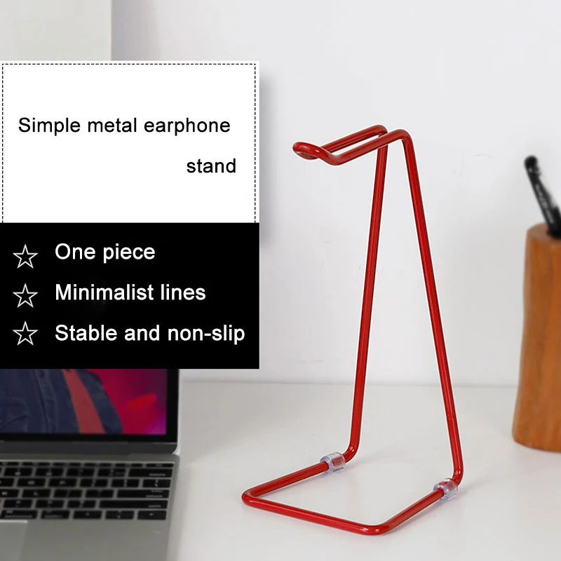 Metal Headphone Universal Multifunctional Headphone Earphone Stand Holder Metal Desk Display Hanger Holder For Headset