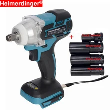 18 volts. bateria de lítio alimentado sem fio chave corpo brushless compatível bl1830 1840 1850 1860