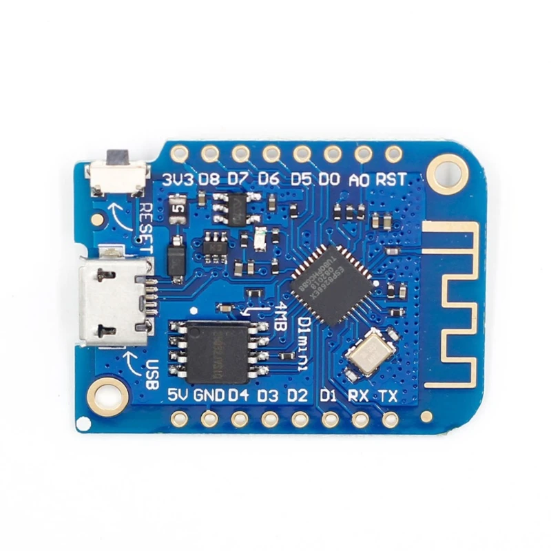 Wemos- D1-Mini V3.0.0 плата для разработки Интернета вещей с поддержкой Wi-Fi ESP8266 Nodemcu