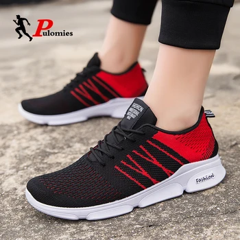 

New Men Tennis Shoes Light Shoes Breathable Mesh Sneakers Platform Sneakers Men Sport Shoes Walking Male Footwear