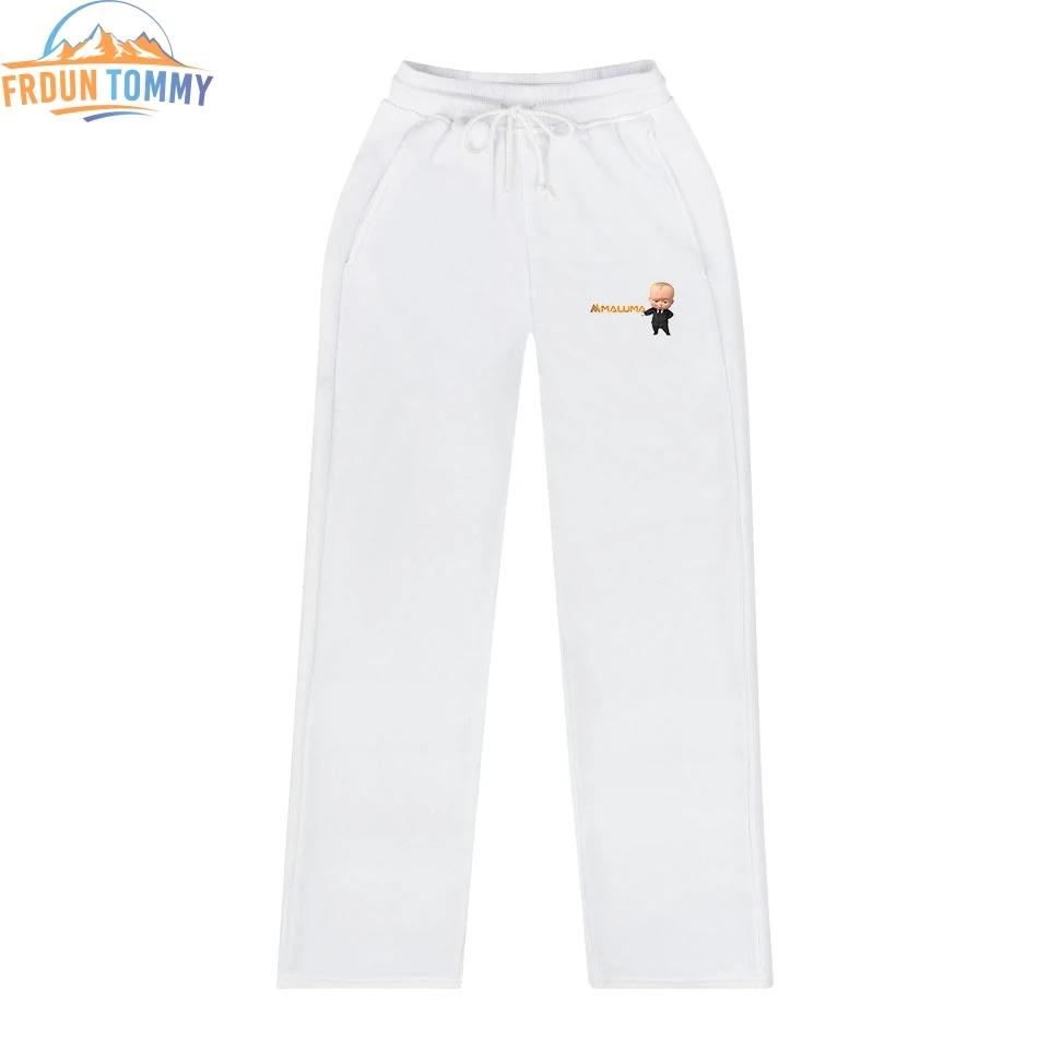 New style of Maluma printing Autumn Fashion Wide Leg Pants Money Heist Hot Casual Fashion Sweatpants